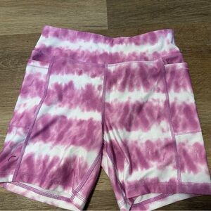 Pink Tie-Dye Women's Shorts